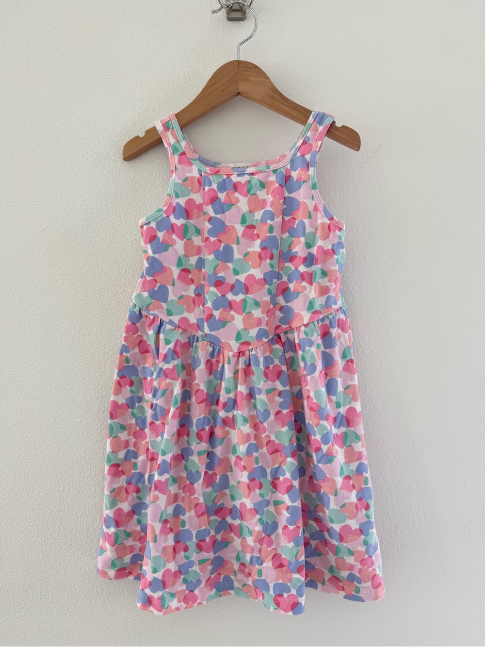 crewcuts heart print cotton dress - Picture 2 of 4